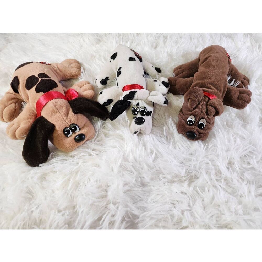 Three Vintage Tonka Toys Pound Puppies #B4